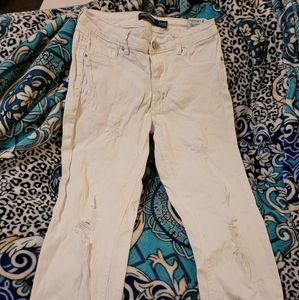 Women's White Jeans. Size 12. Excellent condition!